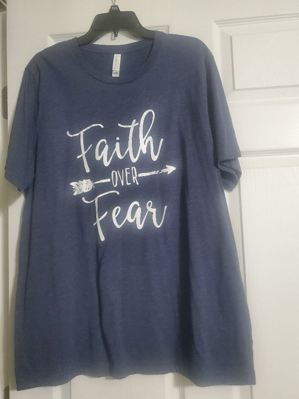 Women's Bella & Canvas Faith over Fear Tee